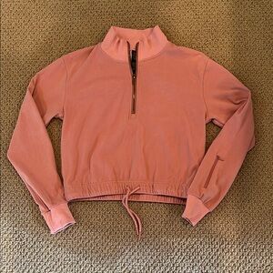 Ever Forward Pink Quarter Zip Sweatshirt